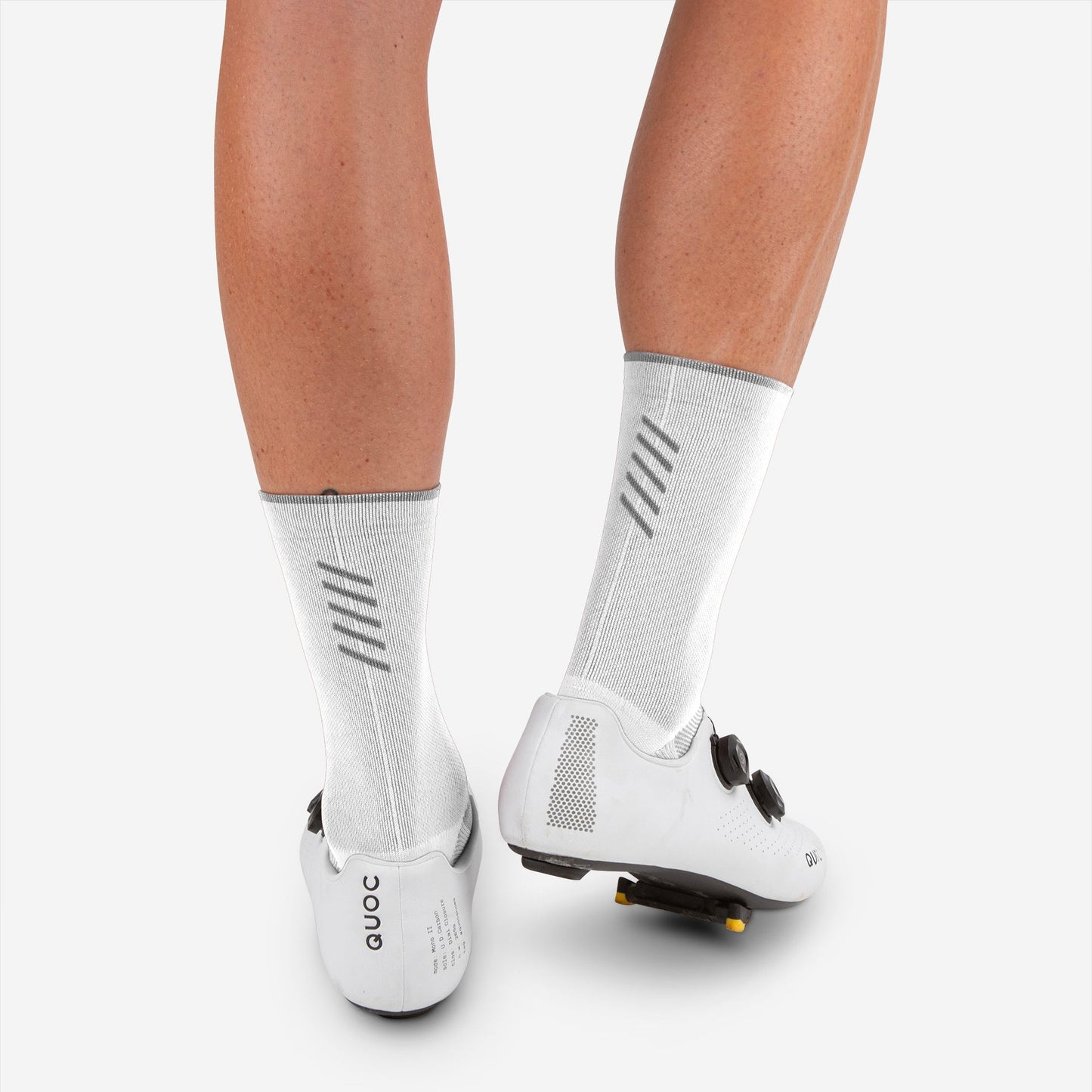 Aware Reflective Cycling Socks White - Socks - Lead Out!