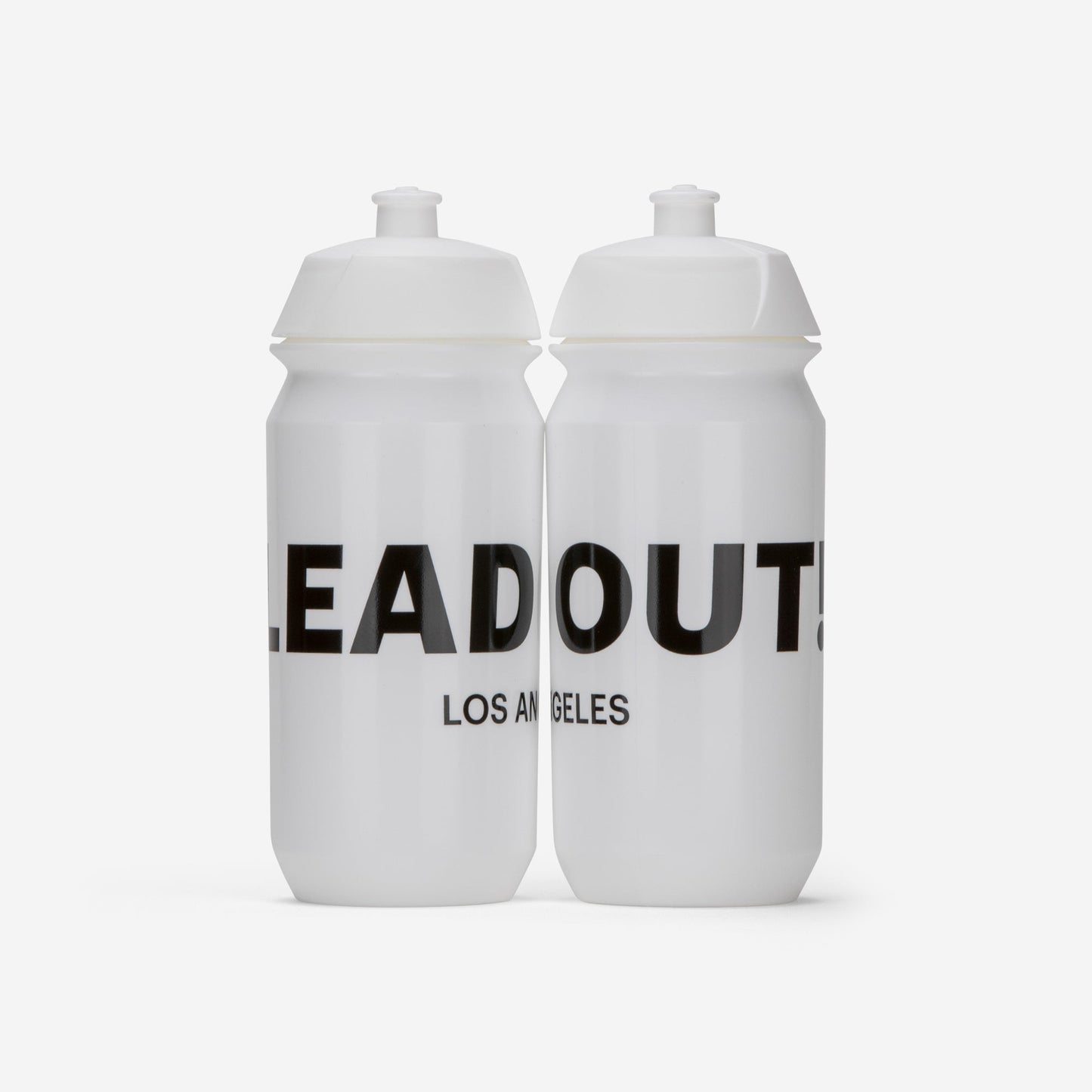 Eco Bottle Set White Bottle Lead Out!