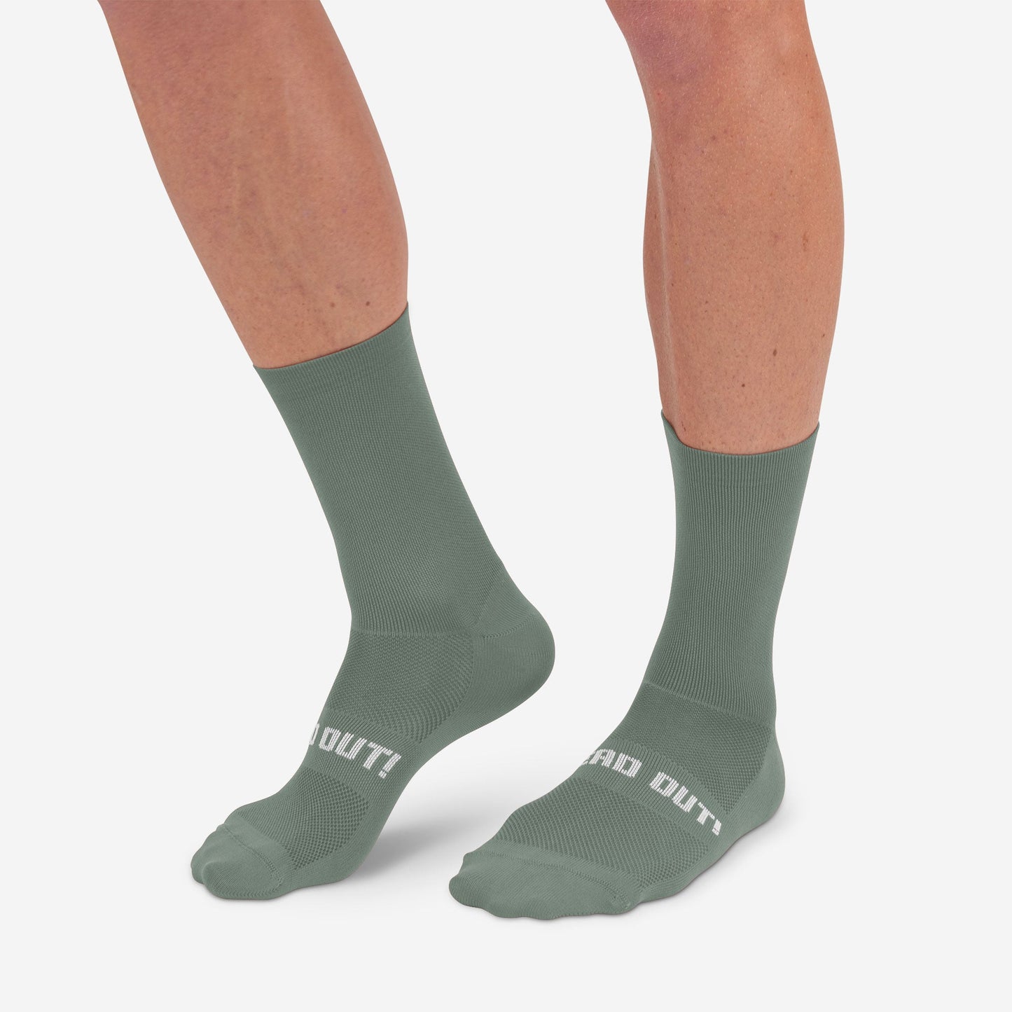 Essential Cycling Socks Light Green - Socks - Lead Out!