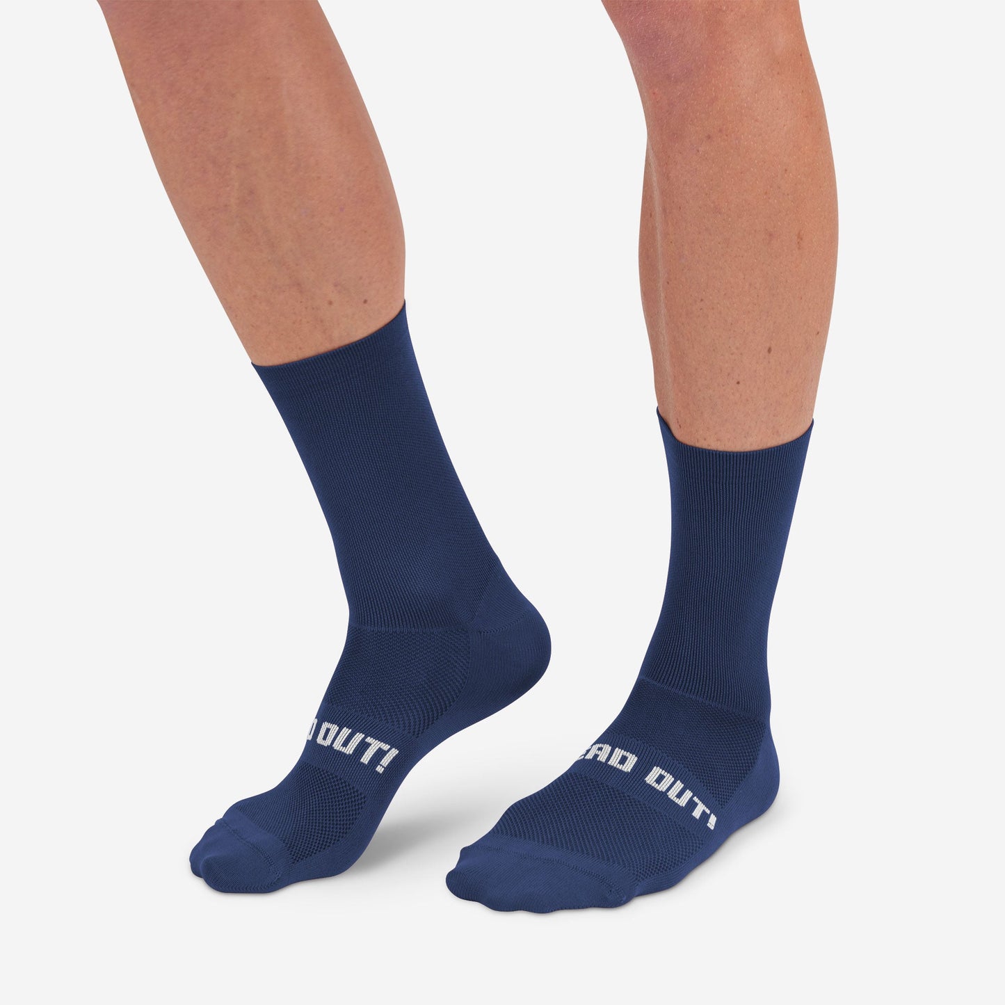 Essential Cycling Socks Navy - Socks - Lead Out!