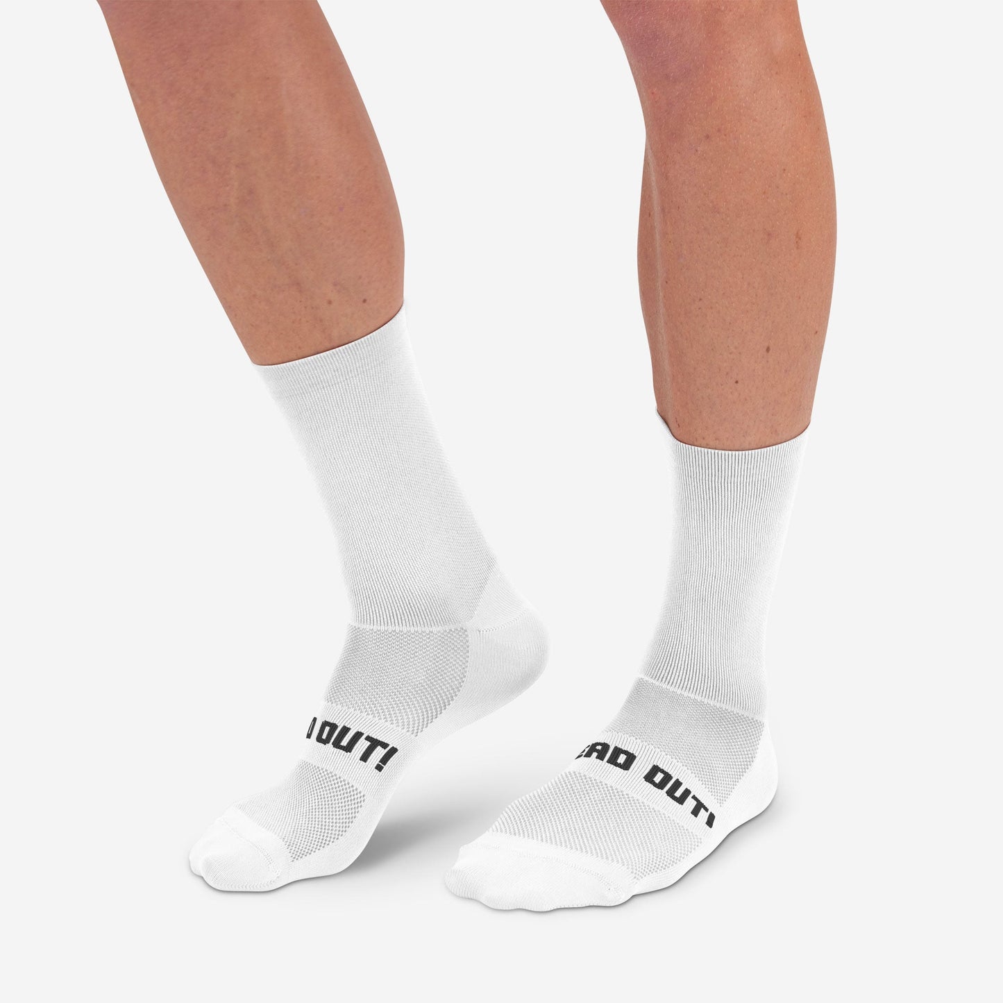 Essential Cycling Socks White - Socks - Lead Out!