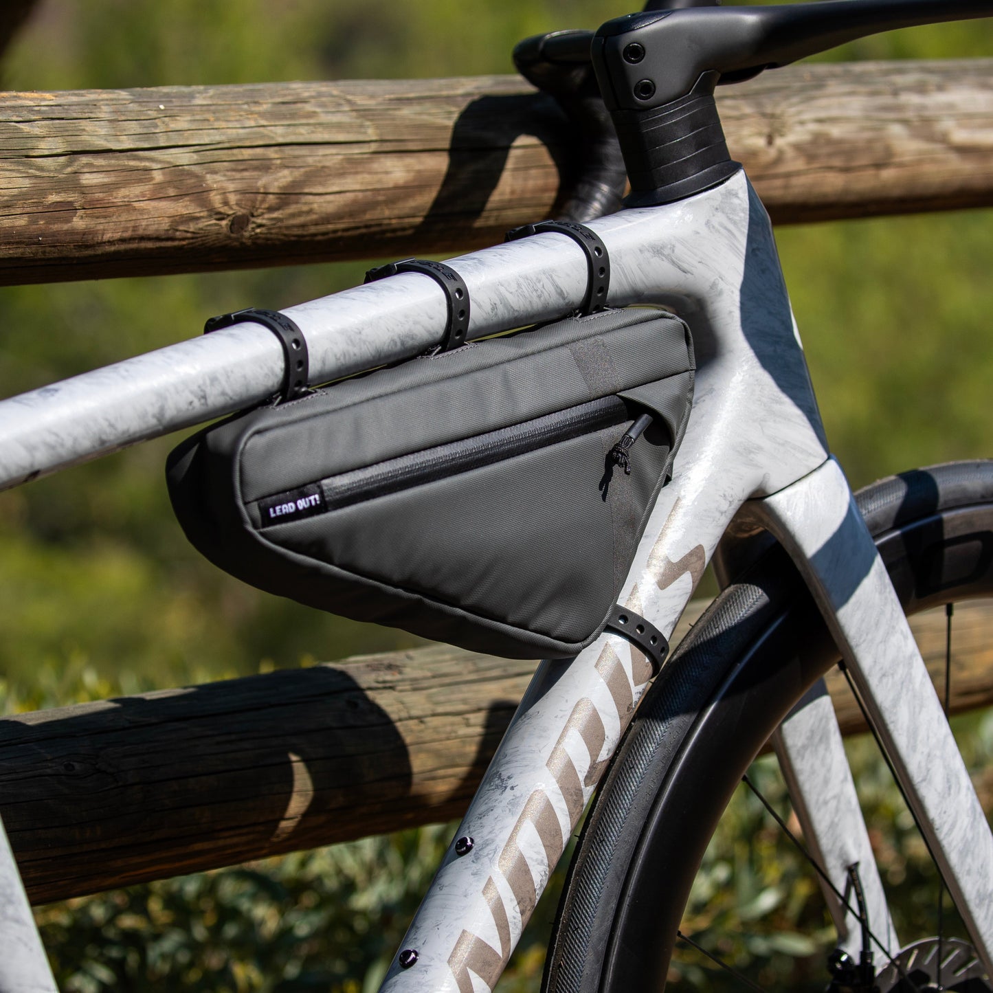 Mini Frame Bag Charcoal - Frame Bag - Lead Out!