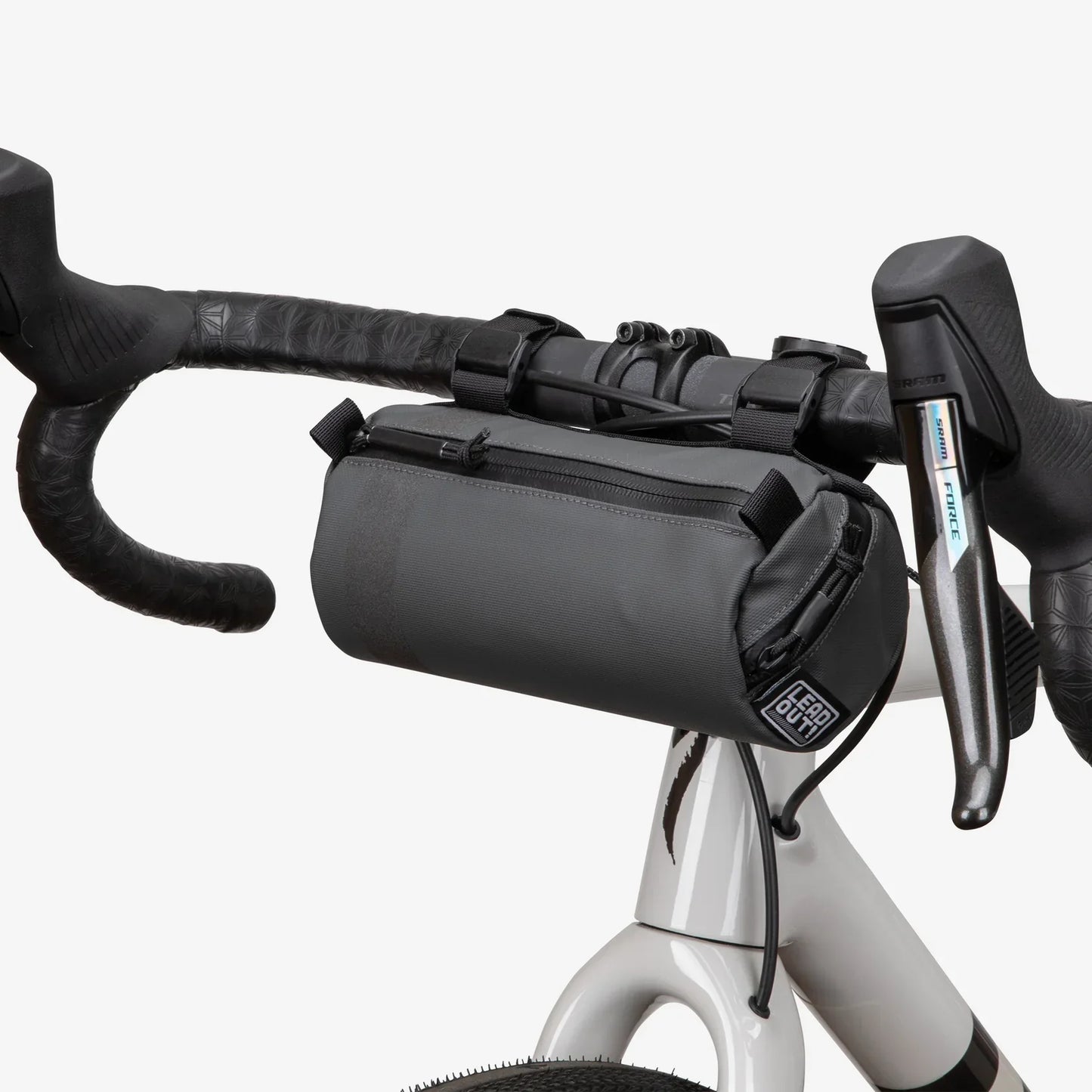 Mini Handlebar Bag Charcoal - Handlebar Bag - Lead Out!