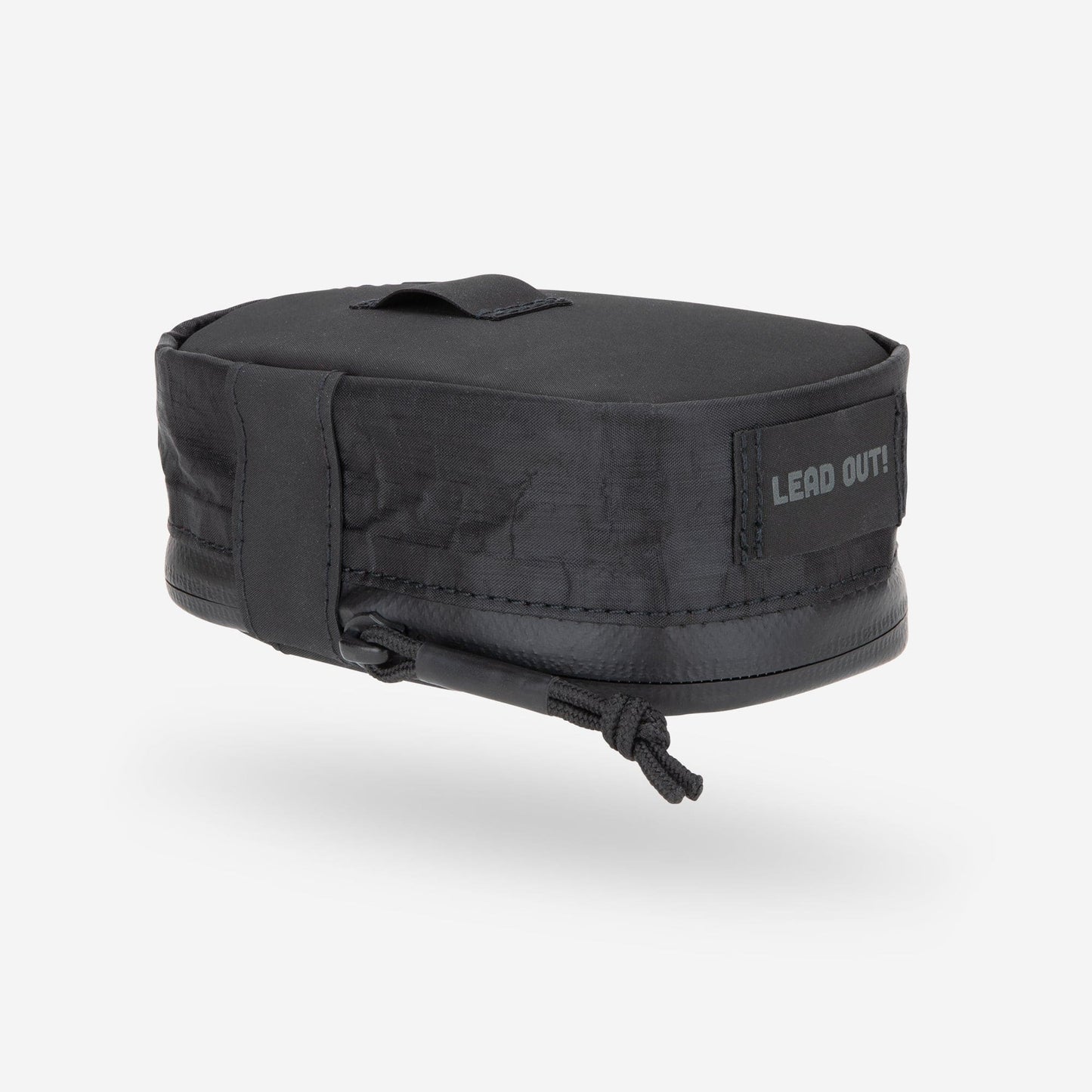 Racelite Zip Saddle Bag Black - Saddle Bag - Lead Out!