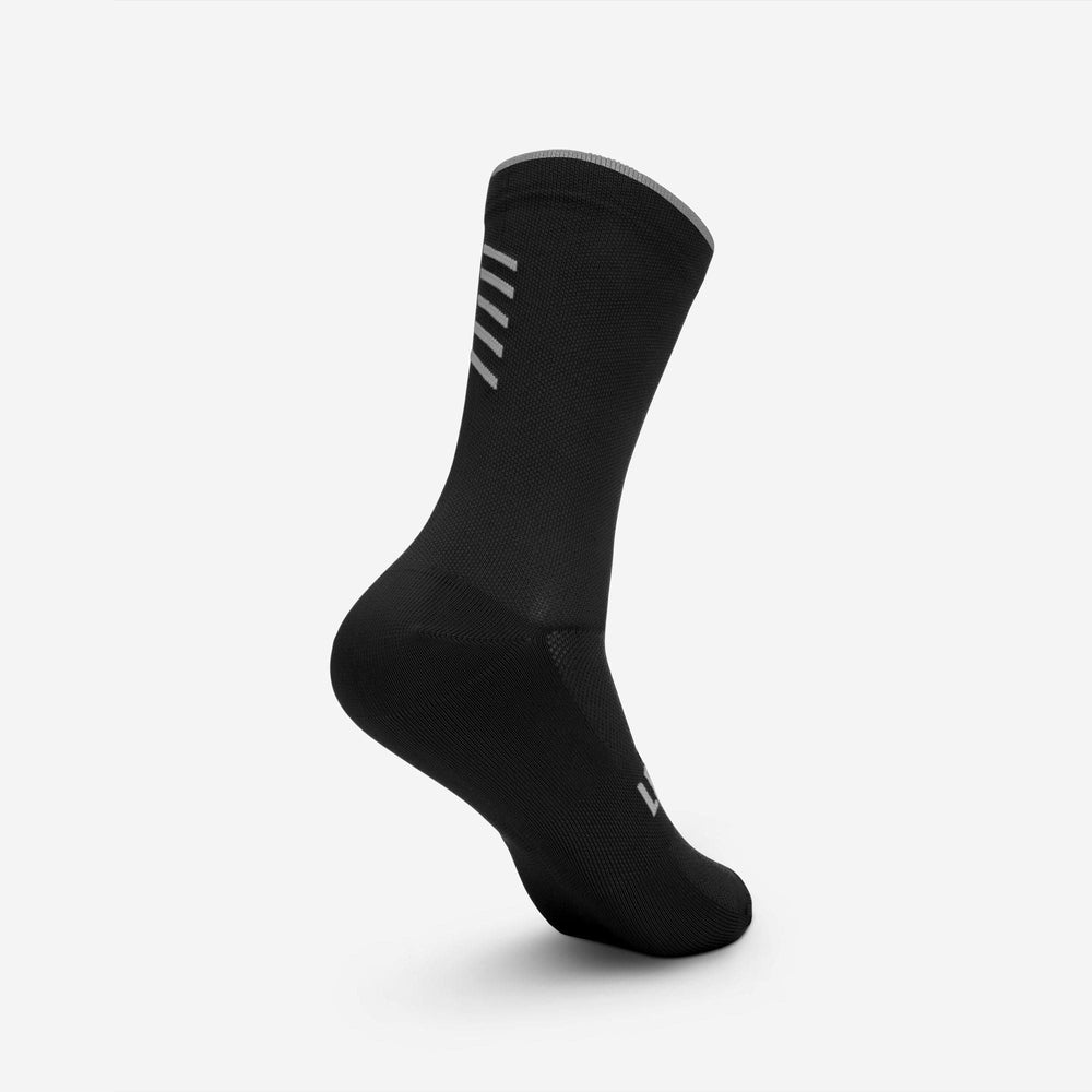 Aware Reflective Cycling Socks Black - Small - Cycling Apparel & Accessories - Lead Out!