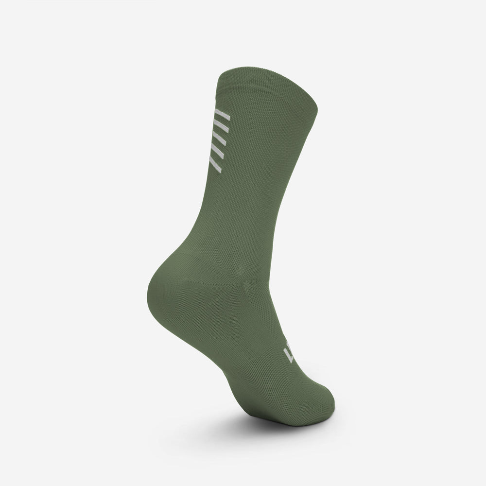 Essential Cycling Socks Olive - Cycling Apparel & Accessories