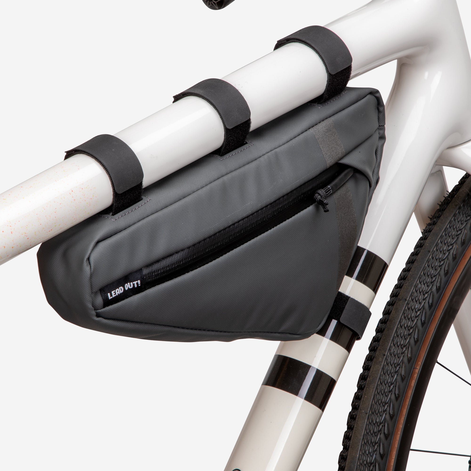 Lead Out!'s Navy Mini Frame Bag: Ideal Bike Storage