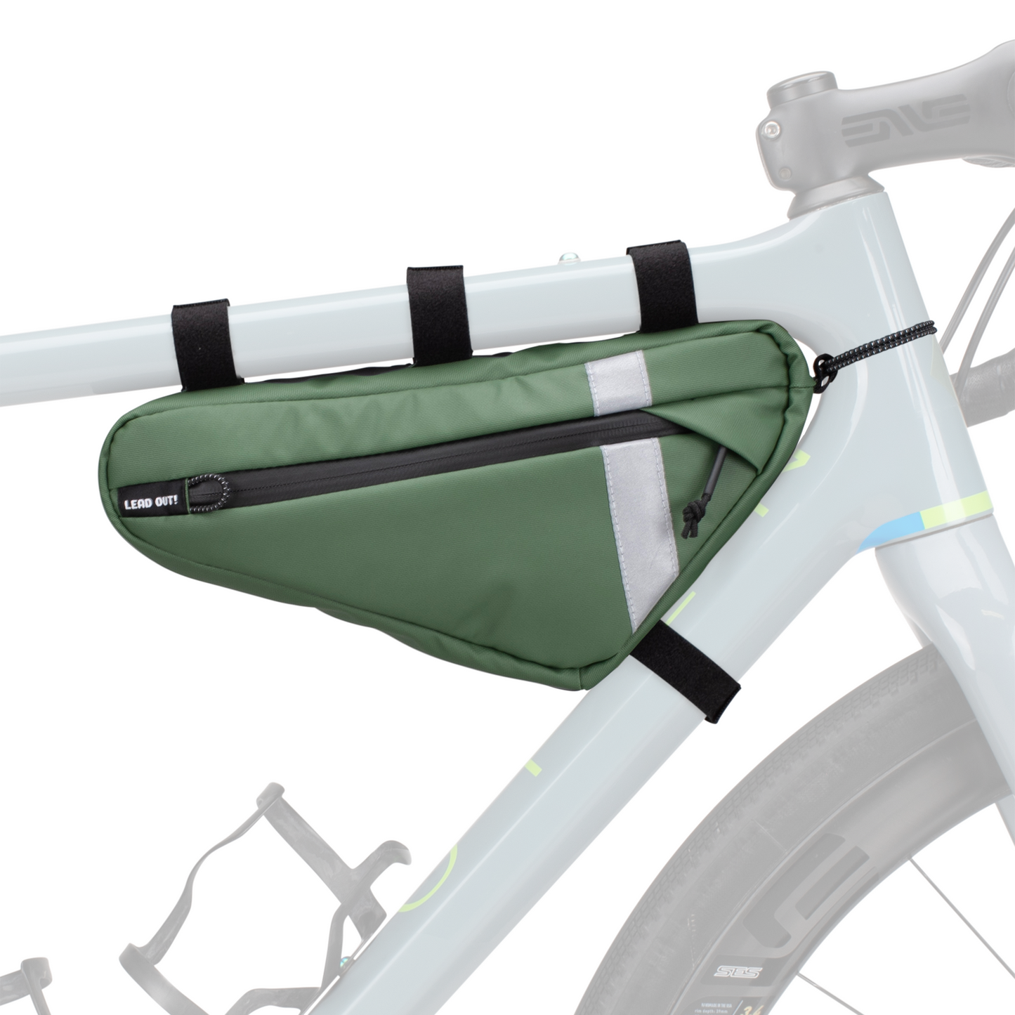 Mini Frame Bag Olive - Frame Bag - Lead Out!