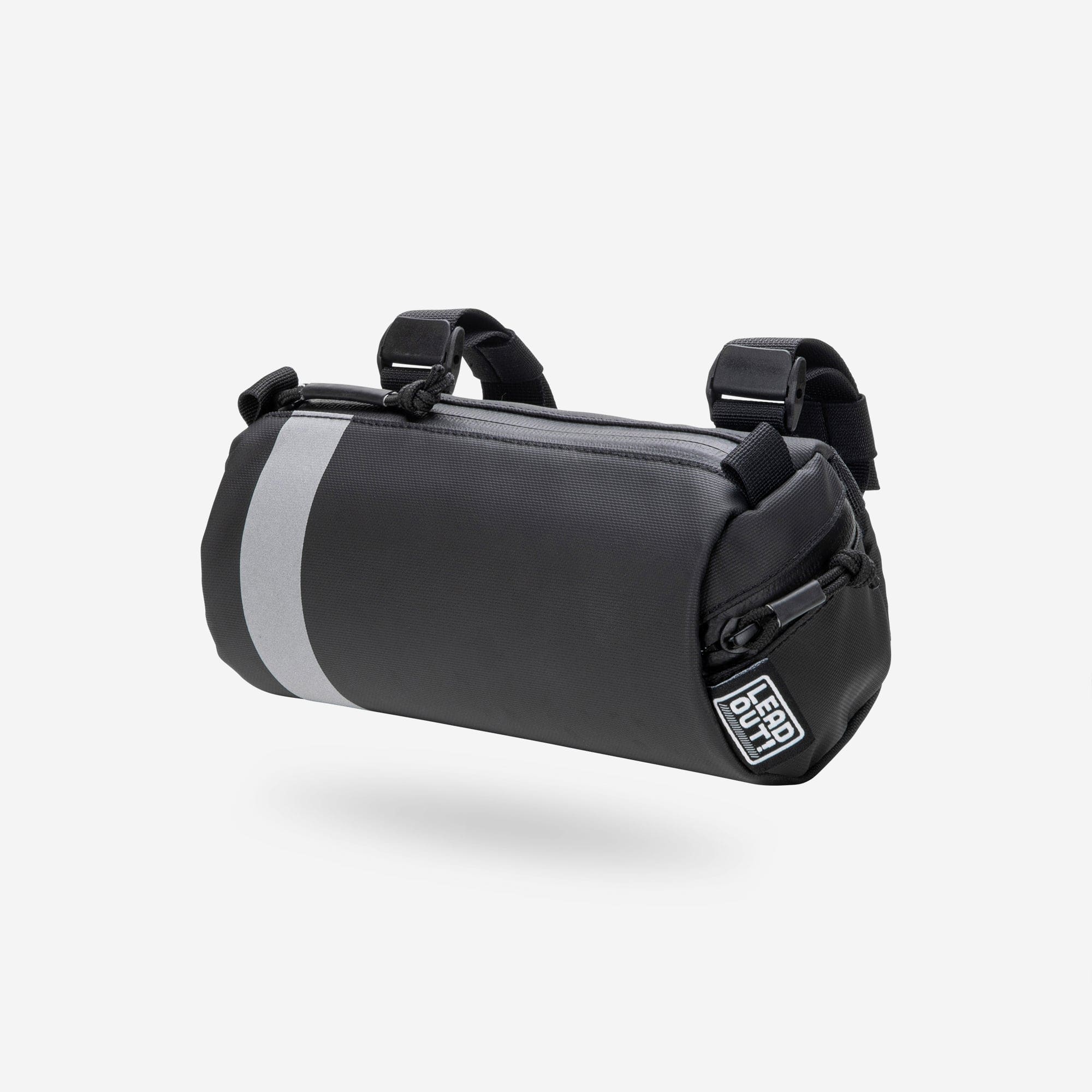 Lead Out! Premium Mini Frame Bag Charcoal for Cyclists