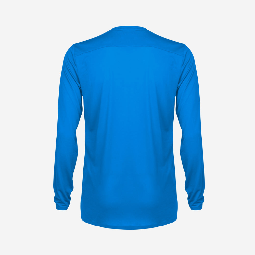 Technical Long Sleeve Tee Blue - Apparel & Accessories