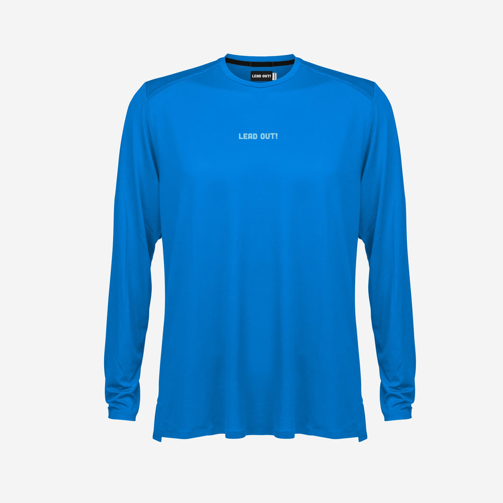 Technical Long Sleeve Tee Blue - Extra Small - Apparel & Accessories